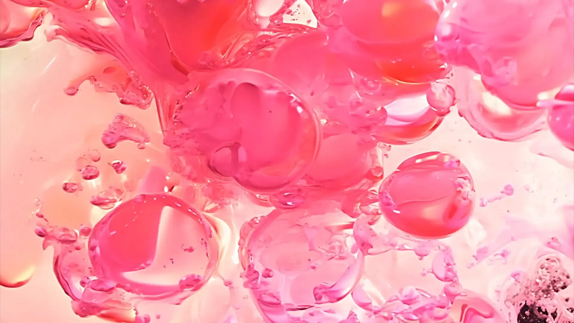 Dynamic Pink Fluid Transition for Fashion and Product Ads